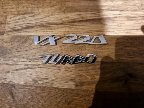 Vauxhall vx220 turbo badge - turbo,