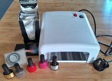 Bluesky UV Gel Nail Starter Kit + Extras - Used