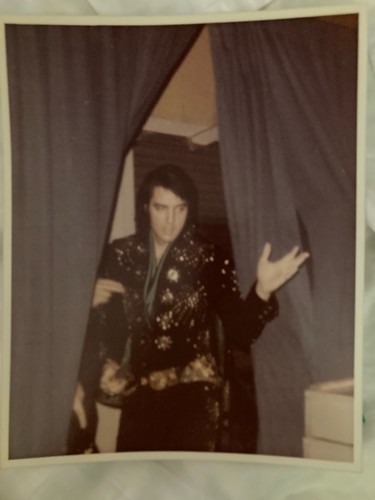 Elvis original concert photo - original,