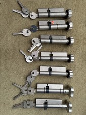 Yale type 50 /10 /30 - 90mm)  Euro Cylinder Lock Thumb Turn / 6-Pin 3 Keys