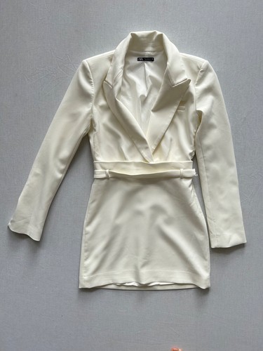 Zara white tuxedo - tuxedo, blazer