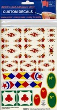 Becc roses canal boat vinyl - becc, &
