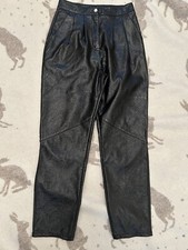 Topshop ladies black pvc - ladies,