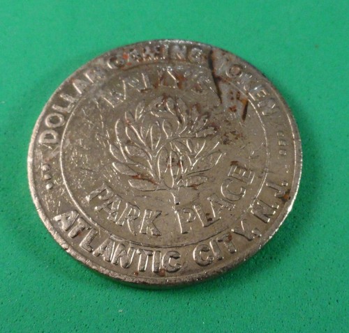 Old casino slot token - old,
