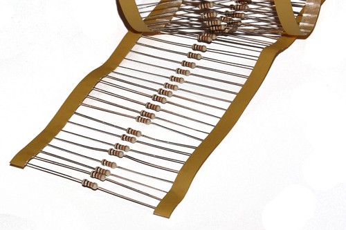 50x carbon film resistors - 50x, 1/4w