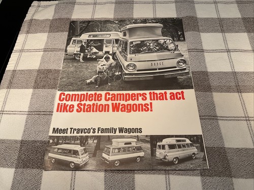 1968 dodge travco van camper - travco,