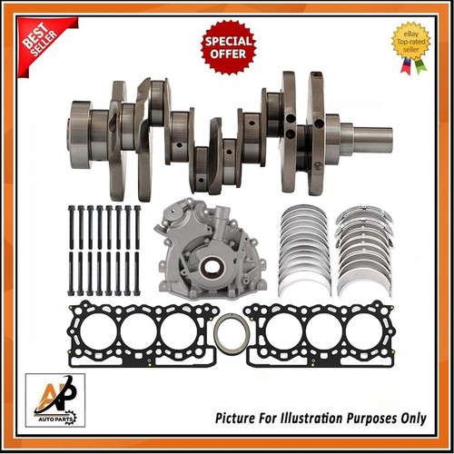 Crankshaft engine rebuild - crankshaft, +