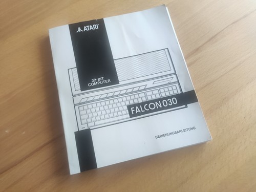 Atari falcon 030 - atari, manual