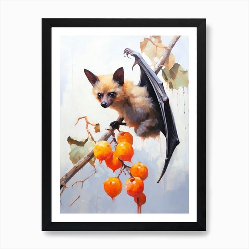 Flying fox bat - 2, art