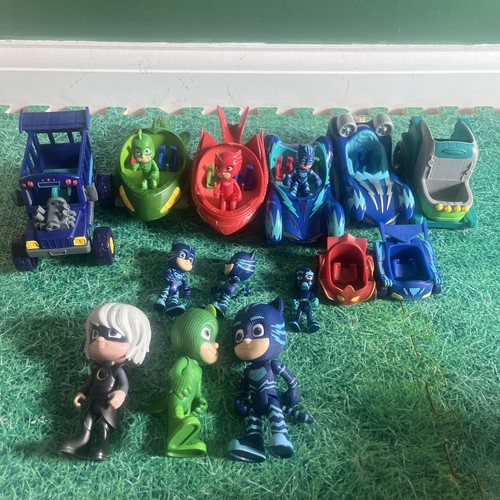 Masks toys bundle - pj, vehicles