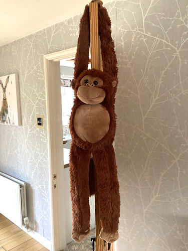 Smyths toys brown monty monkey - toys,