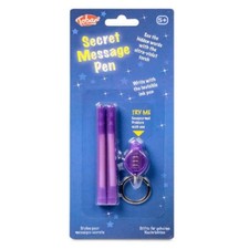 Tobar Secret Message Pen - Children's Invisible Ink UV Torch Spy Kit