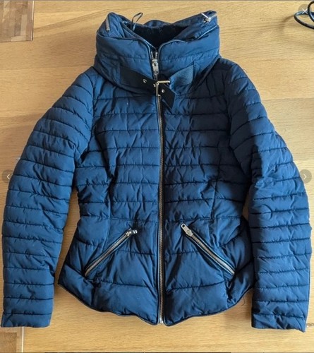 Zara basic jacket navy - zara,