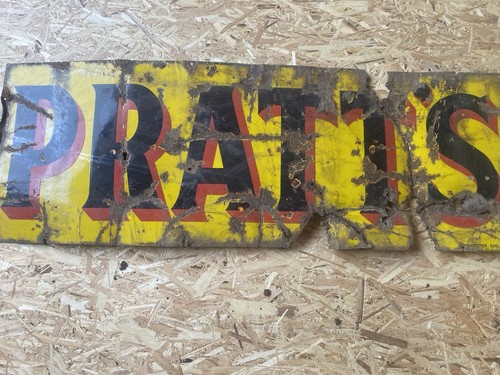 Pratts oil collectible enamel - collectible,