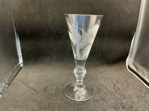 Crystal trumpet ale glass - trumpet,