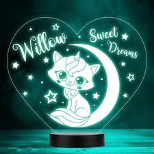 Cute Kitten Unicorn On Moon