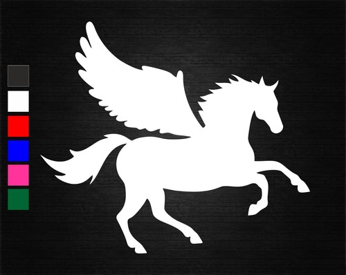Pegasus horse vinyl decal - horse,