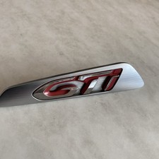 USED Silver /Red GTi  Badge no 10010817