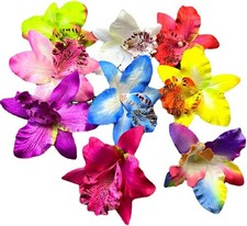 10 Pcs Orchid Flower Hair
