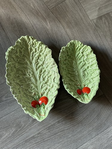 Carlton ware leaf dishes - ware,