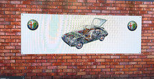 Alfa Romeo Arna SL 1983 WORK SHOP BANNER SENT TRACKED