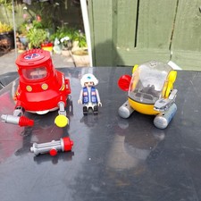 Playmobil deep sea diver with submarine, and submersible 