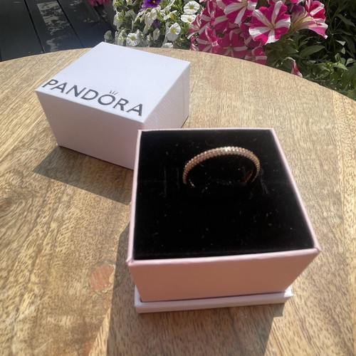 Pandora rose gold colour band - rose,