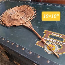 Vintage Wicker Carpet Whip