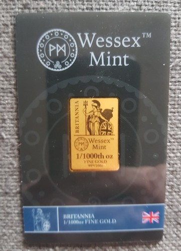 24ct gold 1000 britannia - 1/1000,