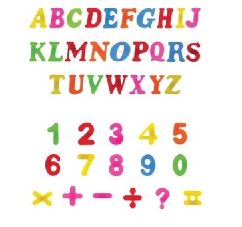 Magnetic capital letters - capital,