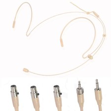 Double Earhook Headset Mic