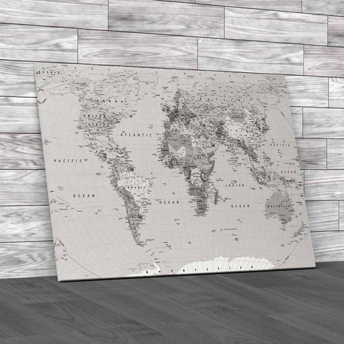 World map high detail black - detail,