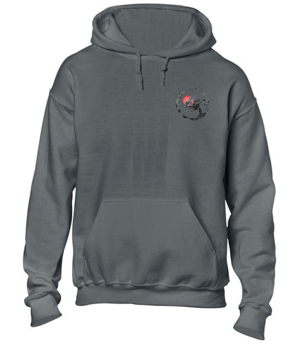 Bonsai enso circle hoody - lb,