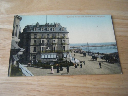 Postcard queens hotel - postcard,