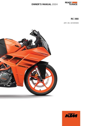 Ktm owners manual - ktm,