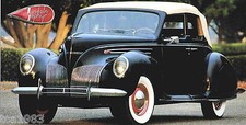 Lincoln zephyr spec - spec, sheet