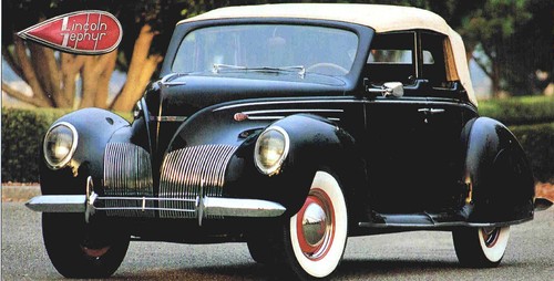Lincoln zephyr spec sheet - lincoln, /