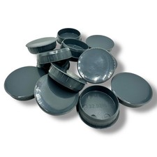 Cover Cap Dark Grey 35mm Hinge Hole Blanking Bung Kitchen Bedroom Cabinet Door