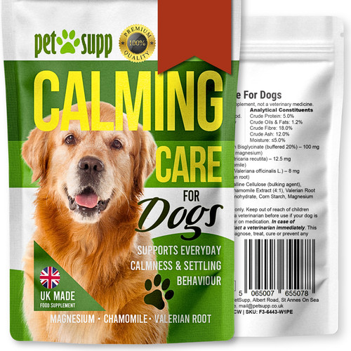 Dog calming tablets - dog,