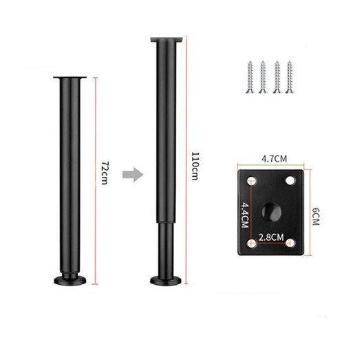 4pcs adjustable table - table, leg