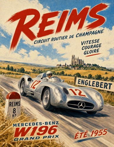 Mercedes w196 reims - 🏎️,