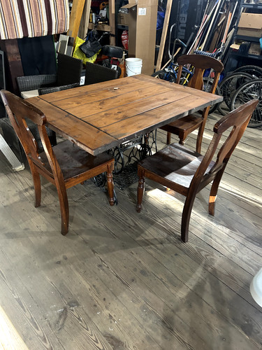 Antique singer treadle sewing - singer,