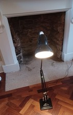 Herbert Terry Original 1227 Two Step Anglepoise Lamp Black