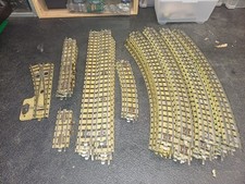 Hornby Dublo 3 Rail Mixed Including 1 X Point And 6 X Curves 2 Rail Total 51 PCS