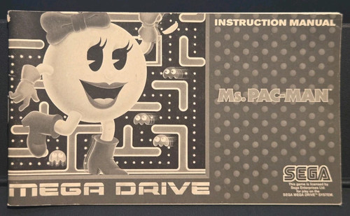 Sega mega drive pac man - drive, ms.