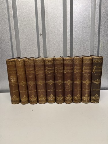 Chambers encyclopaedia new - chambers,