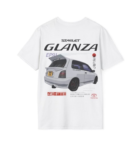 Toyota starlet glanza - glanza, t-shirt