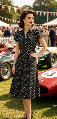 Vintage 1940s 1950s style