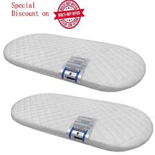 Soft Baby Moses Pram Basket 4CM Extra Thick Mattress Comfy Cushy UK All sizes