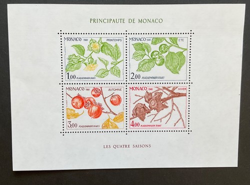 Monaco stamp sheet - , 1981